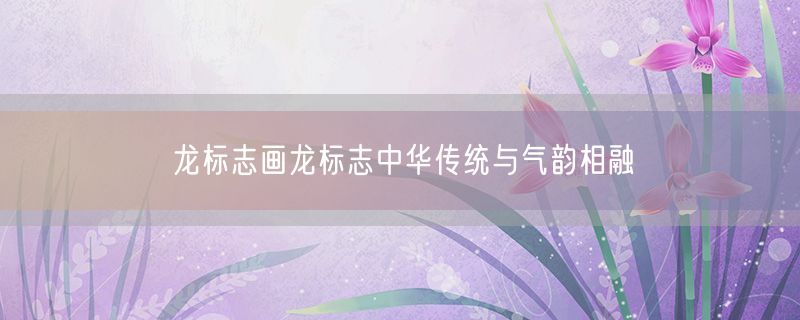 龙标志画龙标志中华传统与气韵相融
